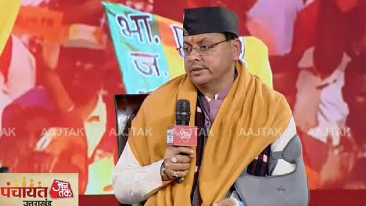 CM Pushkar Singh Dhami