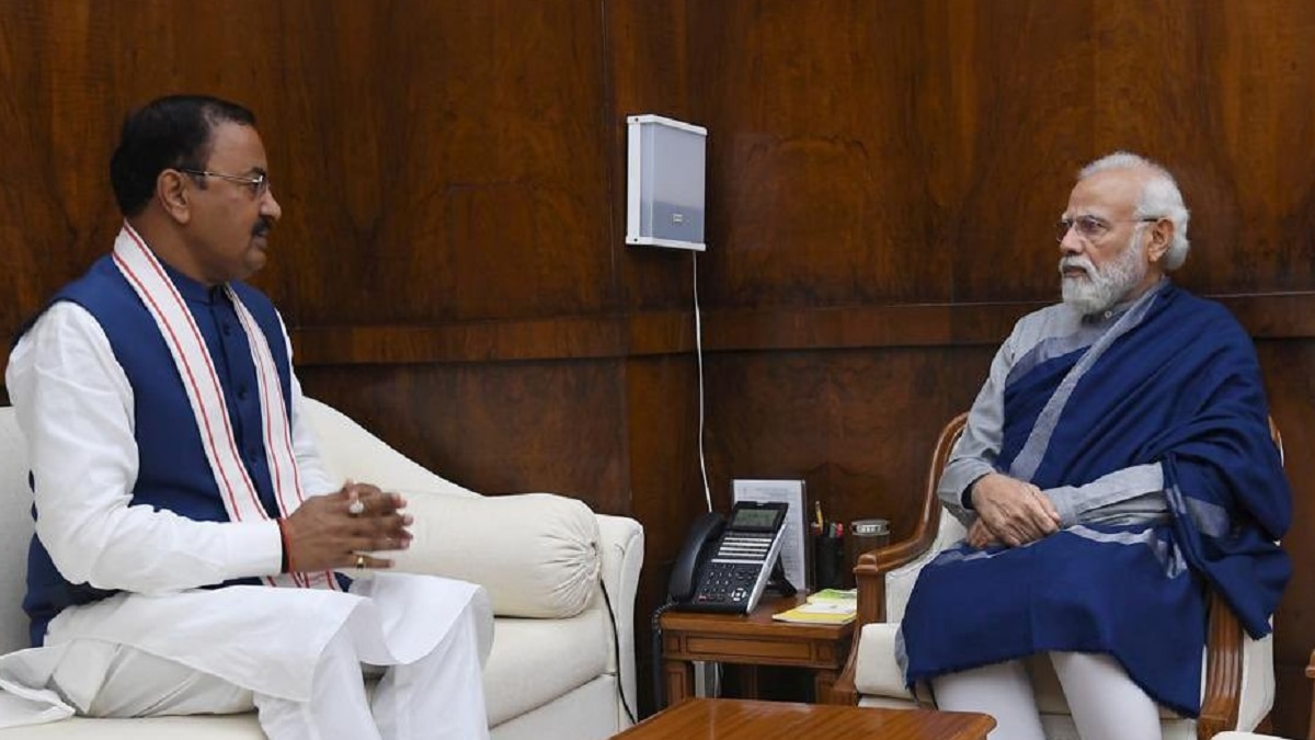 पीएम मोदी से मिले केशव प्रसाद मौर्य