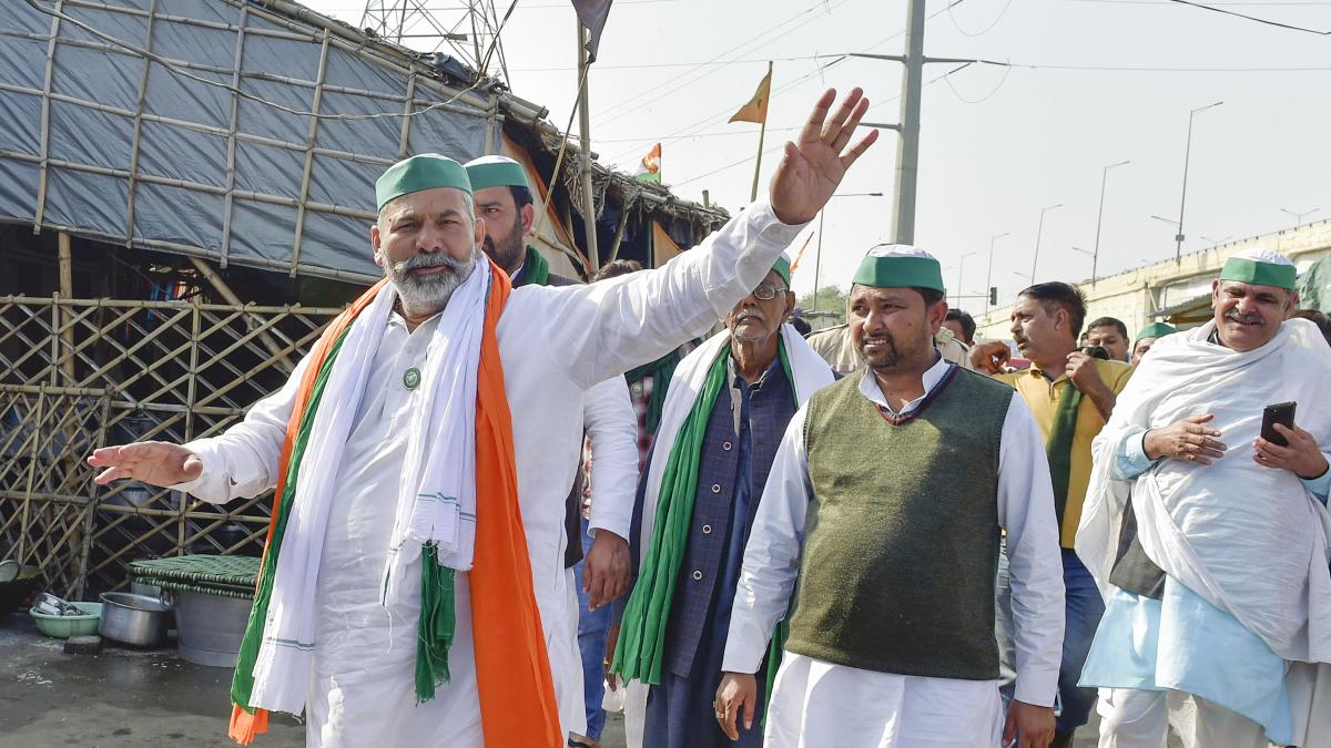 किसान नेता राकेश टिकैत 