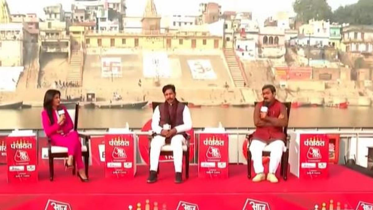 Panchayat Aaj Tak Varanasi Mantri Banarasiya session