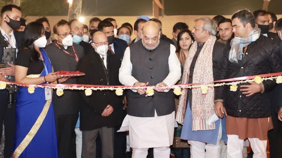 शाह ने 20 करोड़ की लागत से बने  Bharat Darshan Park का उद्घाटन किया.