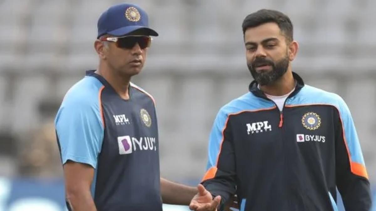 Rahul Dravid, Virat Kohli (File Pic)