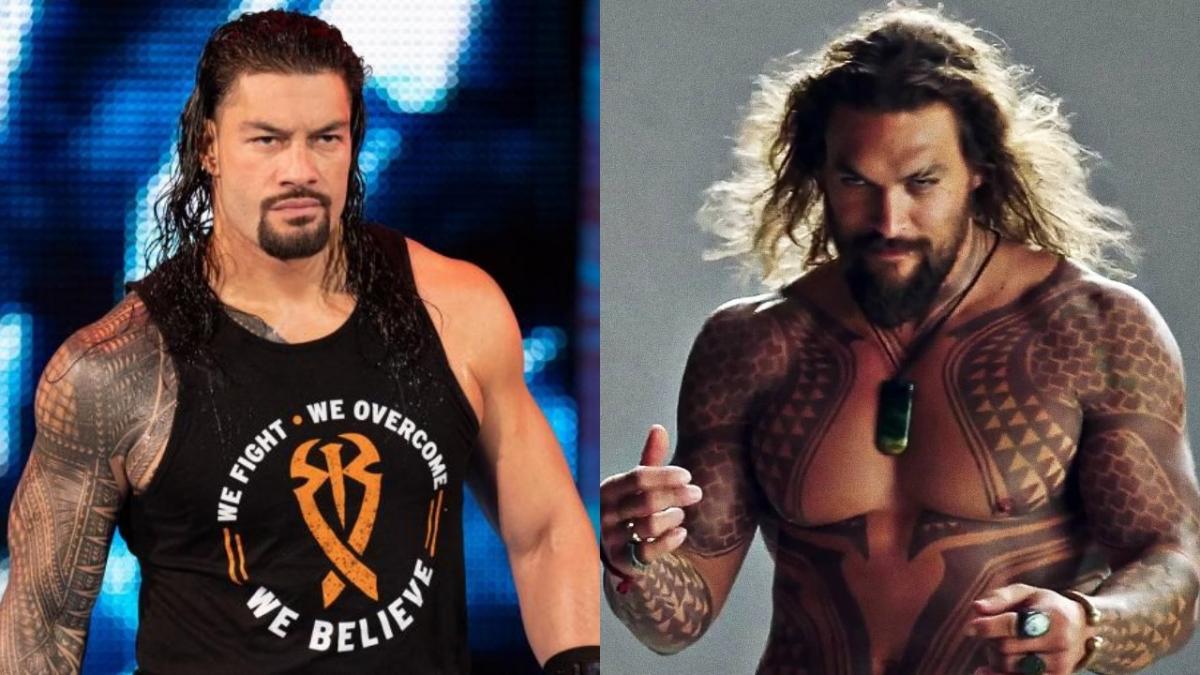 Roman Reigns,  Jason Momoa