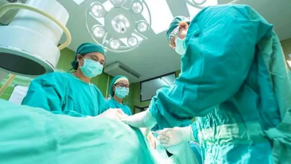 Pig heart transplant