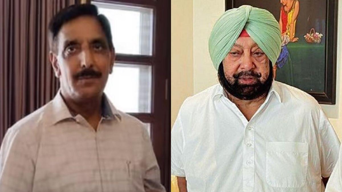 पंजाब के पूर्व डीजीपी मोहम्मद मुस्ताफ और कैप्टन अमरिंदर सिंंह 