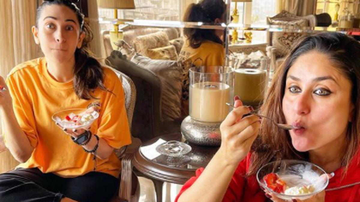 Kareena Kapoor-Karisma Kapoor का हेल्दी मंडे, आइस्क्रीम खाकर कपूर सिस्टर्स ने किया एंजॉय