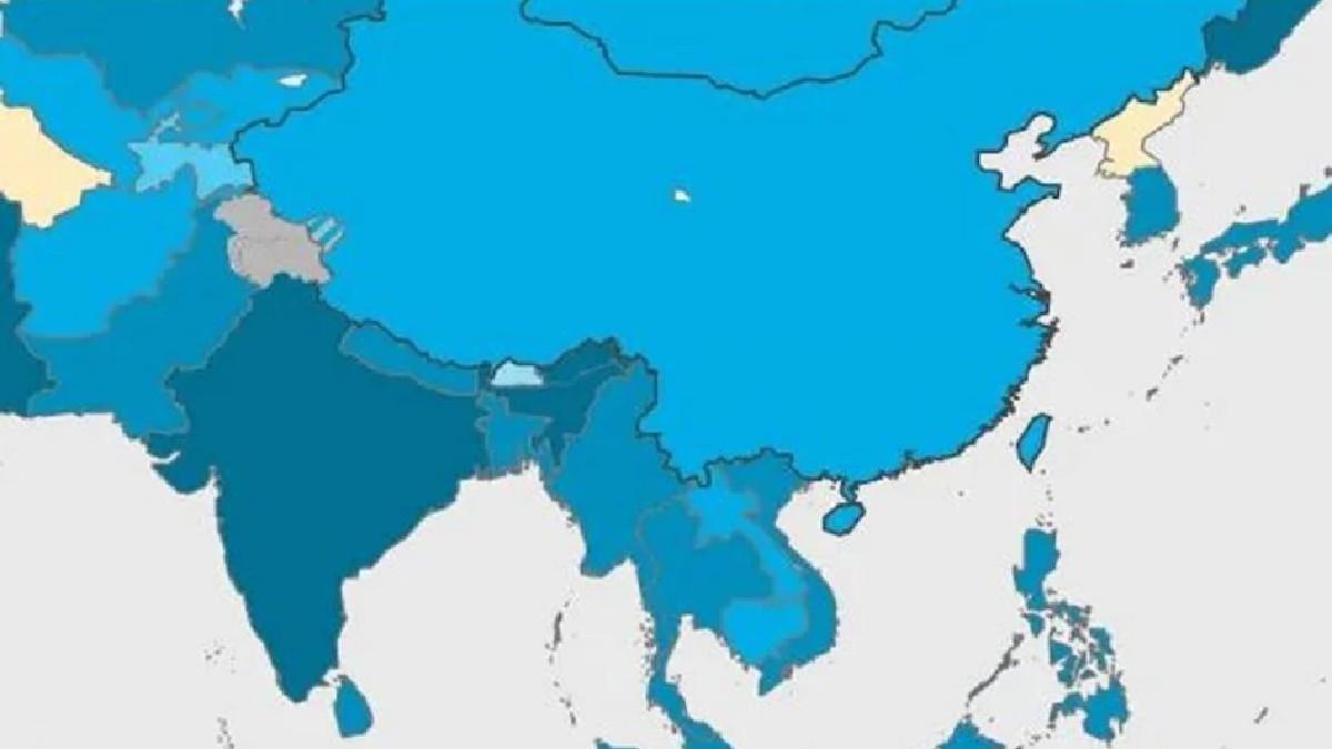 WHO के नक्शे में जम्मू-कश्मीर को बताया PAK और चीन का हिस्सा.