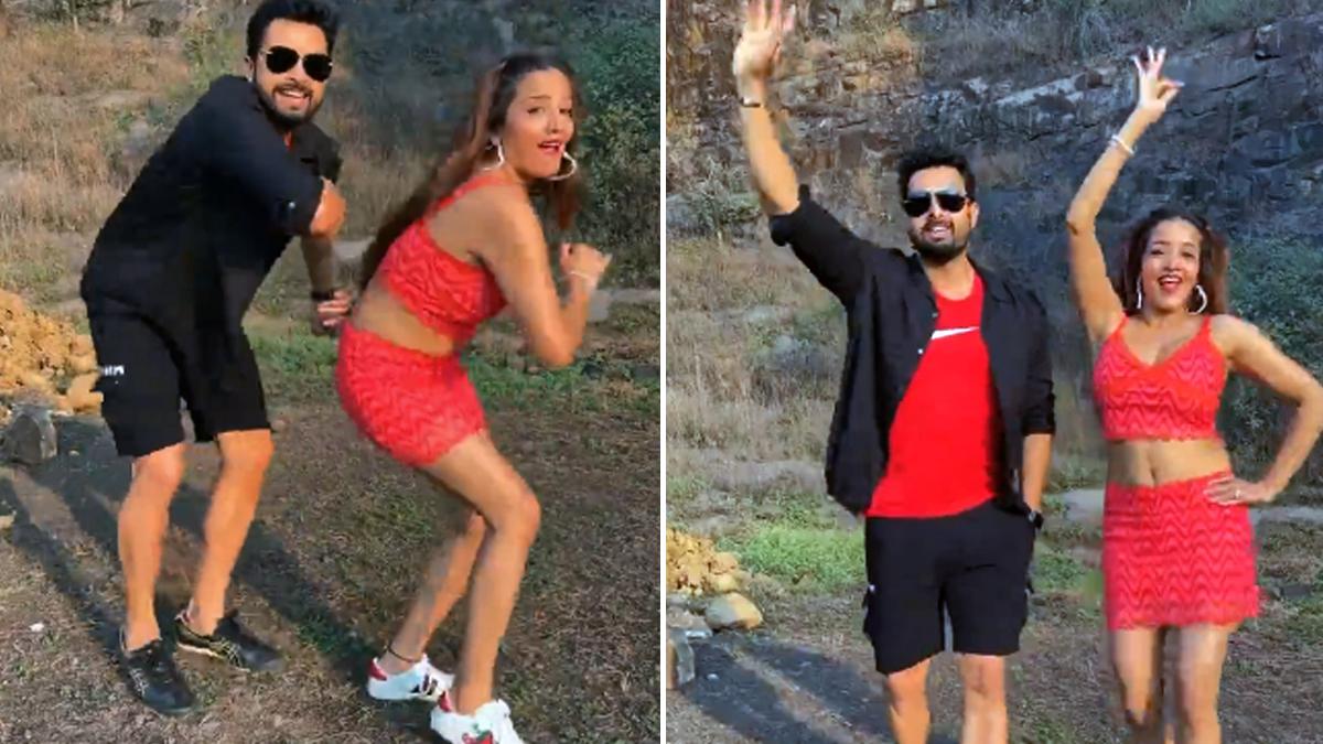 मोनालिसा के पति विक्रांत के साथ नई रील पर फैंस ने पूछा खुशखबरी कब सुना रही हो