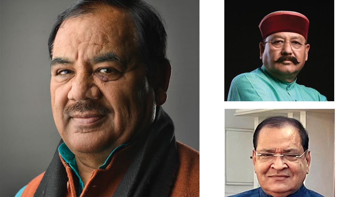 बदलता रुख! हरक सिंह रावत (बाएं), सतपाल महाराज (ऊपर) और यशपाल आर्य