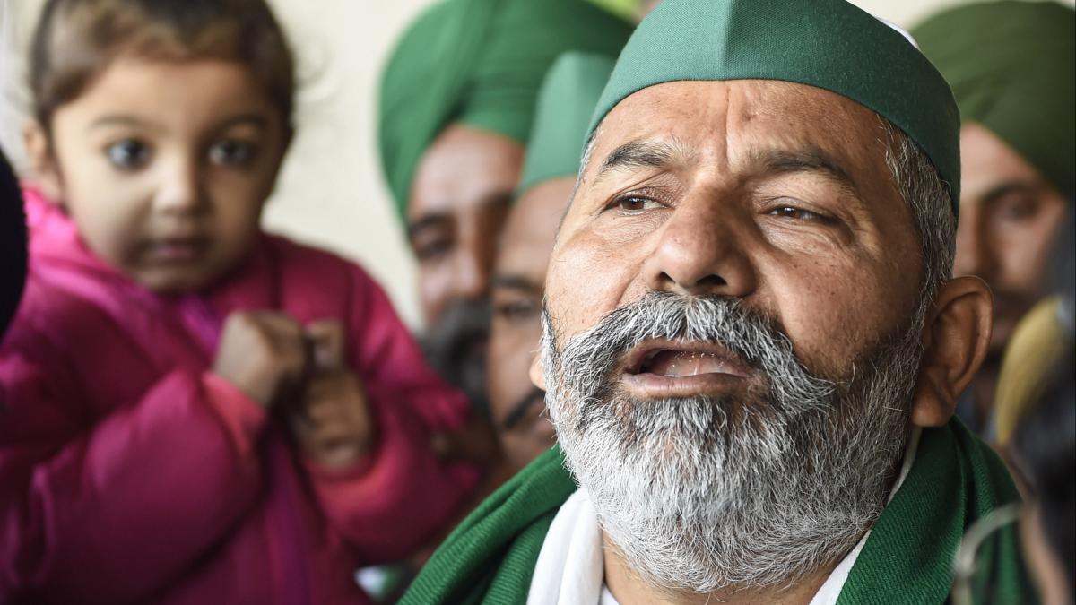 किसान नेता राकेश टिकैत (PTI)