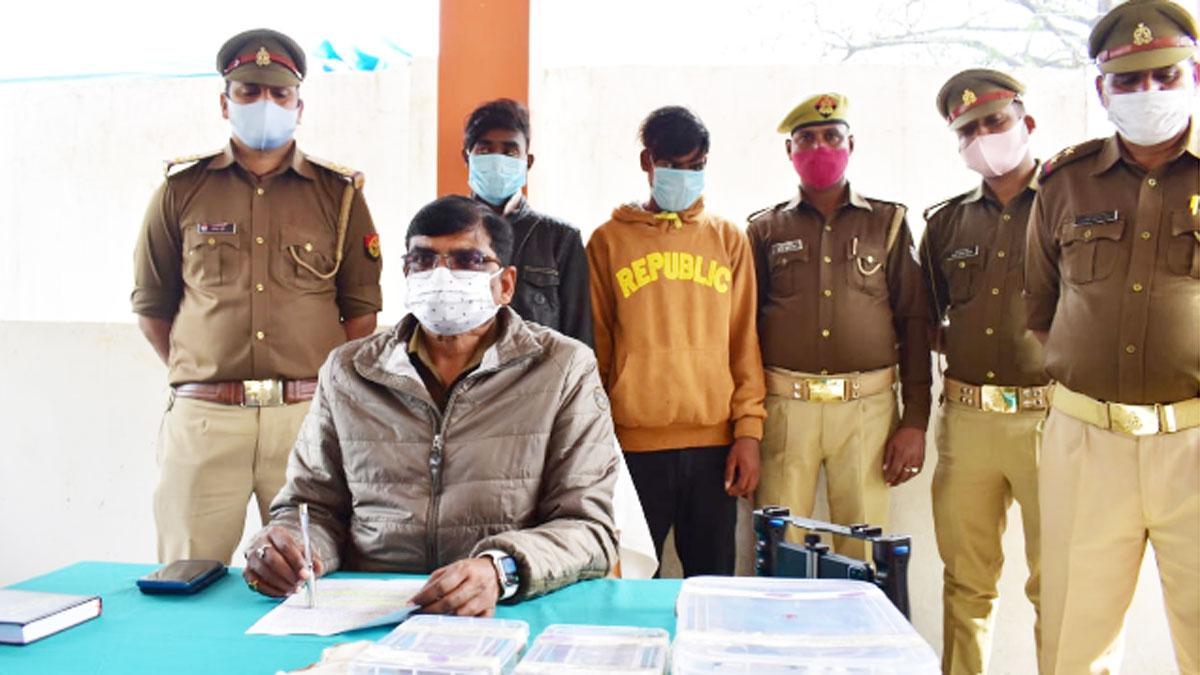 चोरी की वारदात को अंजाम देने वाले 48 घंटे में पकड़े गए