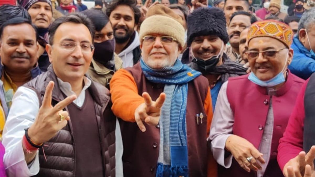 सुरेश खन्ना और जितिन प्रसाद