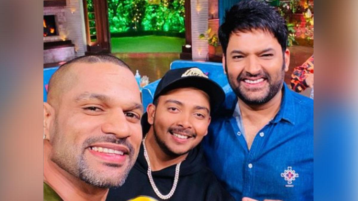 TKSS पर दिखा Prithvi Shaw-Shikhar Dhawan का टैलेंट, Krushna ने पूछा- कौन है टीम का ढक्कन