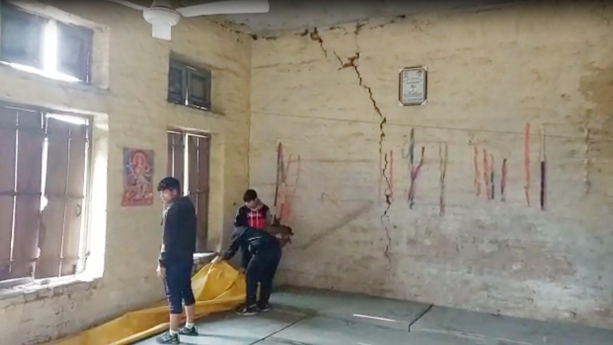 Wrestling School Damage in Panipat 