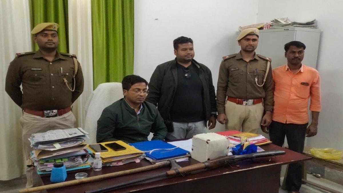 वन विभाग के हत्थे चढ़ा तस्कर