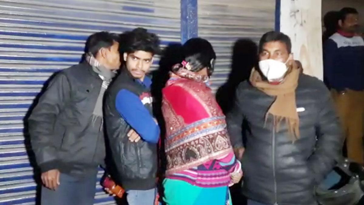 लड़की ने ससुराल पहुंचकर किया जमकर हंगामा 