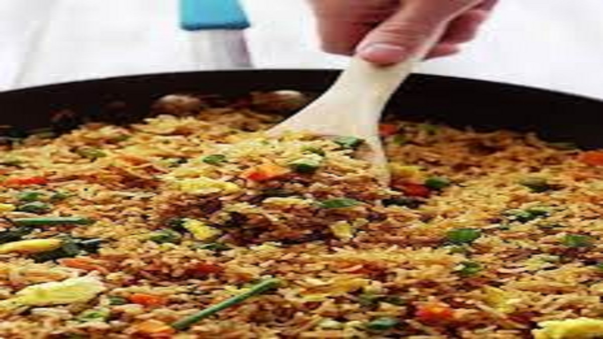 Cheese Garlic Fried Rice Recipe in hindi 