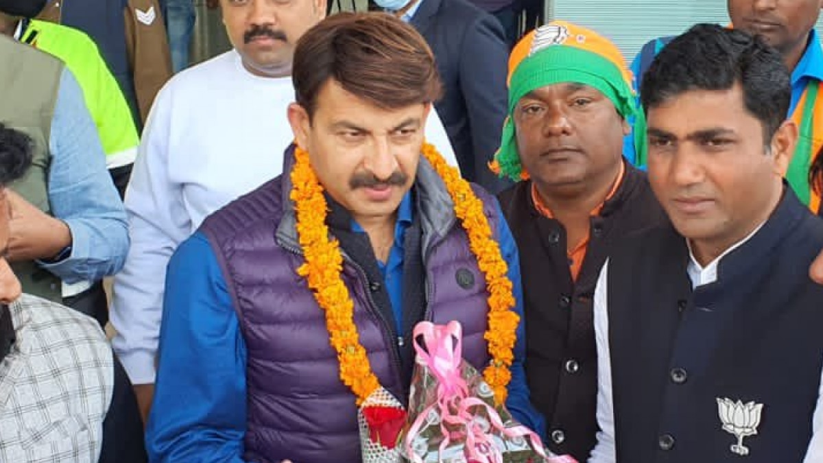 भारतीय जनता पार्टी (भाजपा) सांसद व भोजपुरी स्टार मनोज तिवारी