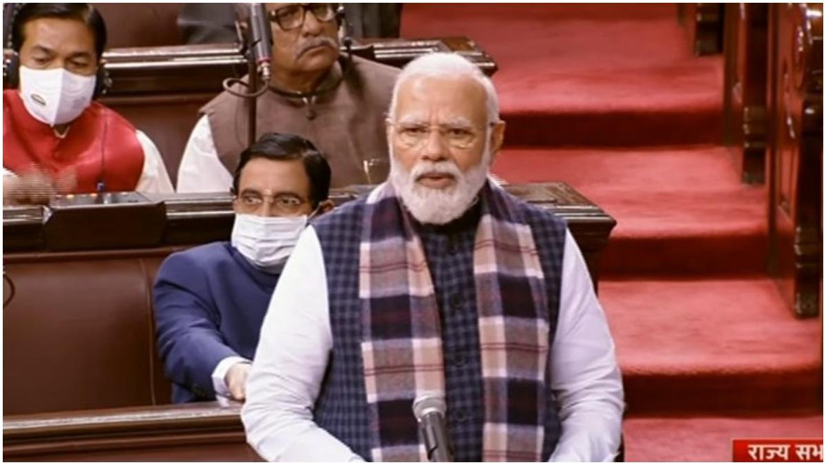 राज्यसभा से PM मोदी Live: थोड़ी देर में राष्ट्रपति के अभिभाषण पर चर्चा का जवाब देंगे PM मोदी - PM Narendra Modi live Rajya Sabha Motion of Thanks President Address NTC - AajTak