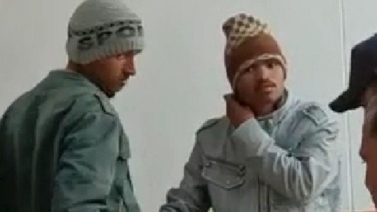 पुलिस की गिरफ्त में आरोपी