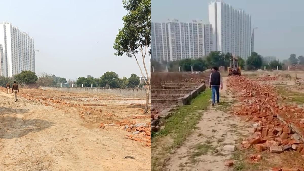 अधिसूचित एरिया में अवैध कॉलोनी काटने की जुगत में थे कॉलोनाइजर.