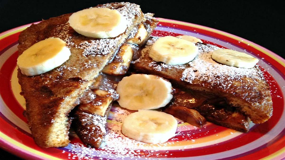 Nutella French Toast Recipe in Hindi