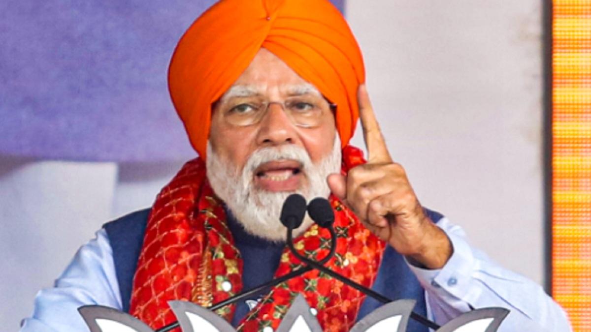 पीएम मोदी ने पठानकोट में जनसभा की (फाइल फोटो)