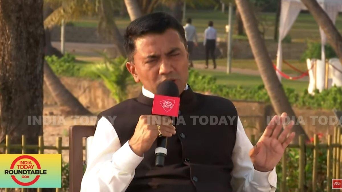 गोवा के मुख्यमंत्री प्रमोद सावंत. 