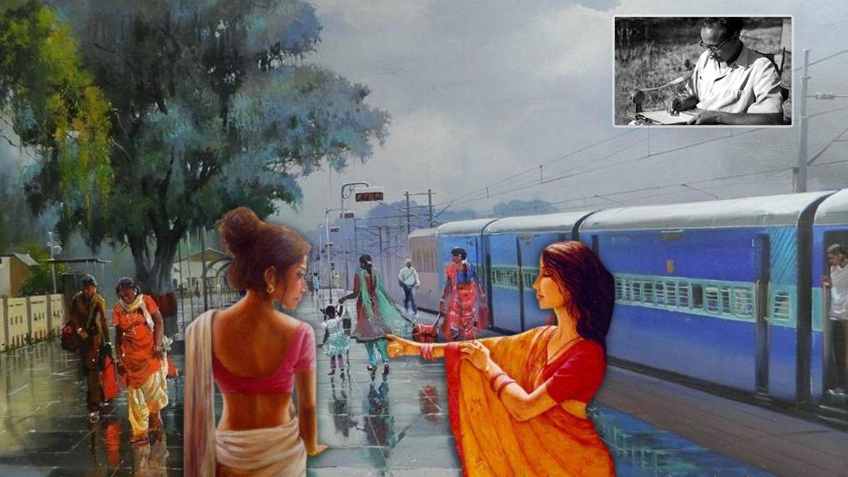 प्रतीकात्मक चित्र और गुलशेर खान शानी [इनसेट में, चित्र सौजन्य- शानी फाउंडेशन]