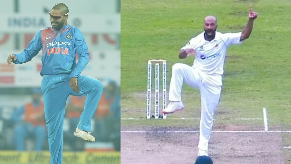 Shikhar Dhawan and Sajid Khan (Twitter)