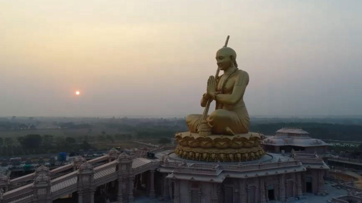 पीएम मोदी संत रामानुजाचार्य की 216 फुट ऊंची प्रतिमा का अनावरण करेंगे