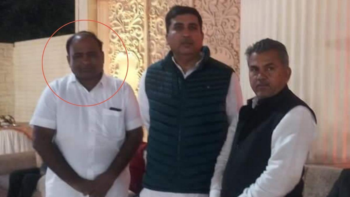 कांग्रेस के पूर्व मंत्री हरीश चौधरी और विधायक पदमाराम मेघवाल के साथ आरोपी भजनलाल