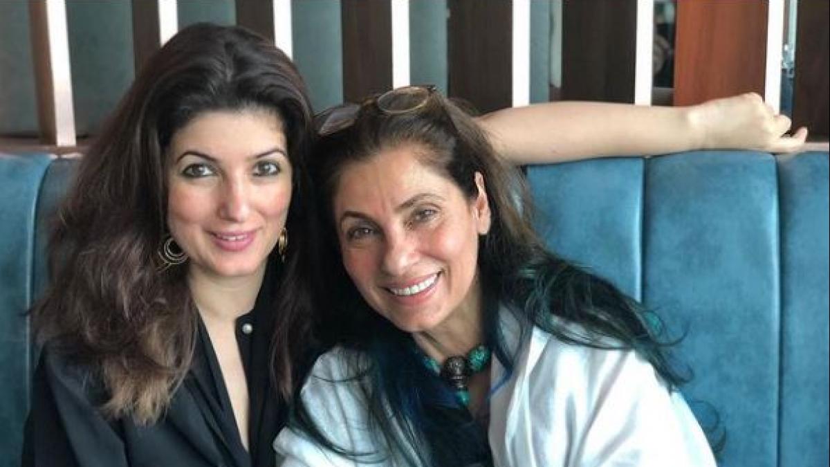 ड‍िंपल कपाड़‍िया-ट्व‍िंकल खन्ना   