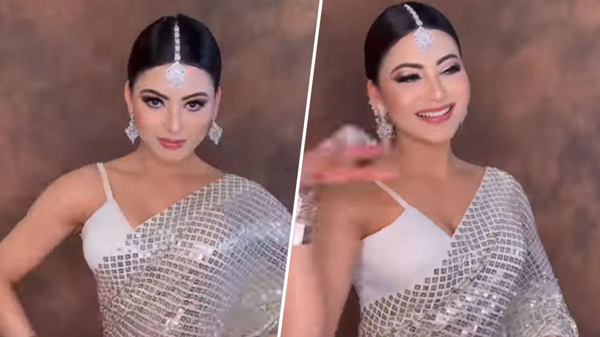 Urvashi Rautela ने चोटी में गजरा लगाकर किया ऐश्वर्या के गाने पर डांस, फैन्स बोले- Awesome
