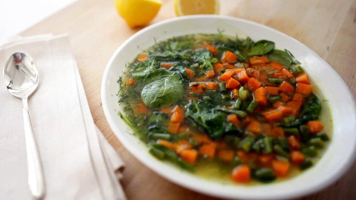 पालक और गाजर सूप बनाने की रेसिपी