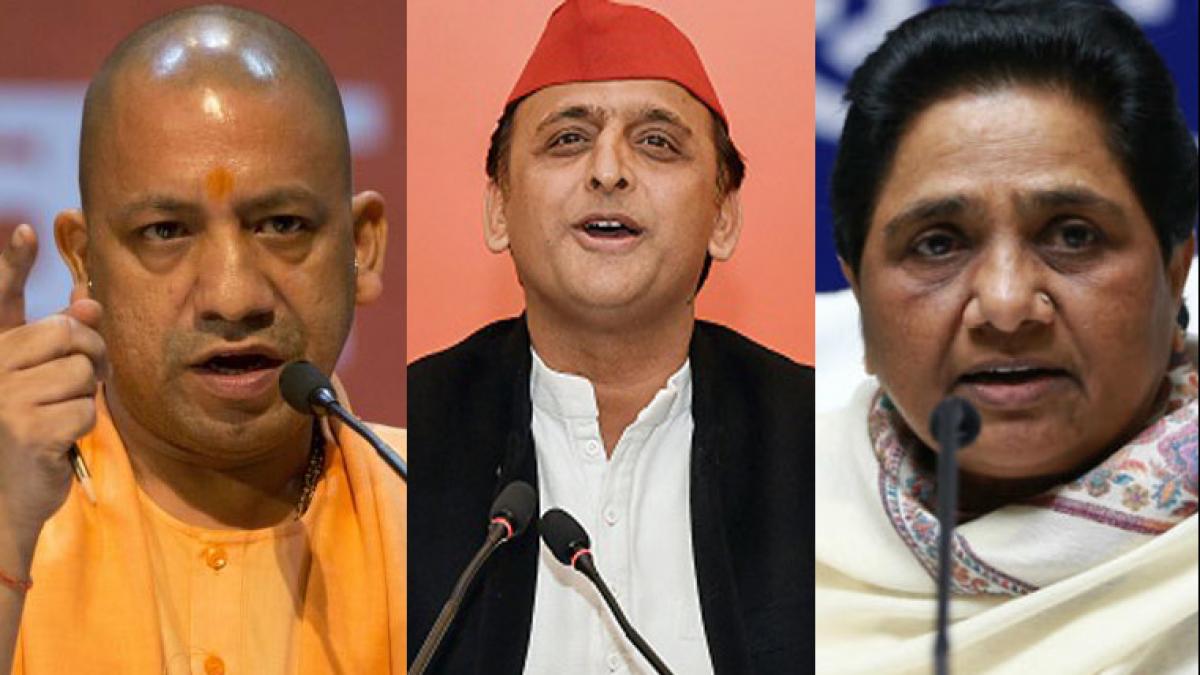 योगी आदित्यनाथ, अखिलेश यादव, मायावती