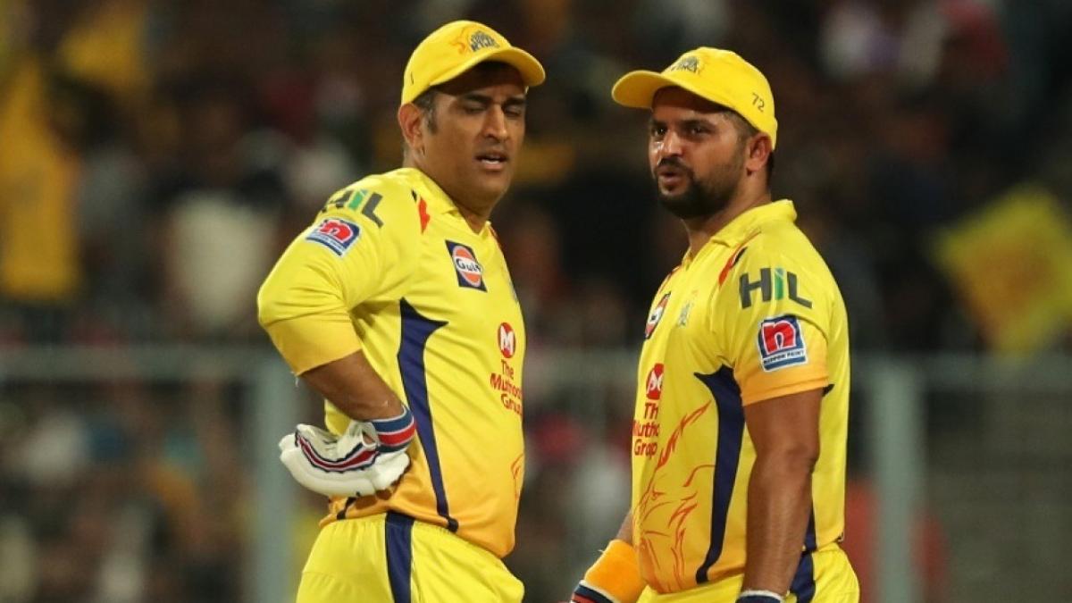 Dhoni and Raina (@BCCI)