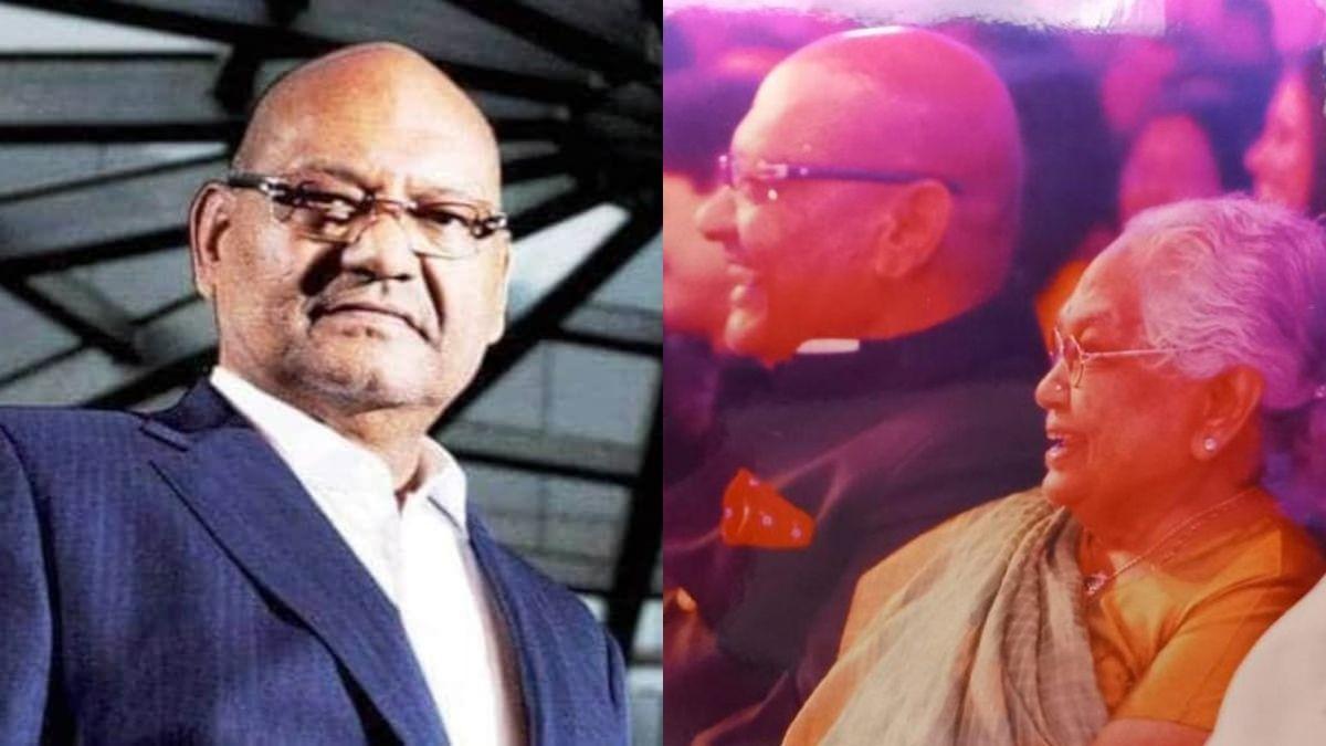 अनिल अग्रवाल अपनी मां के साथ