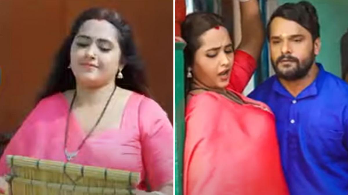  काजल राघवानी, खेसारी लाल यादव