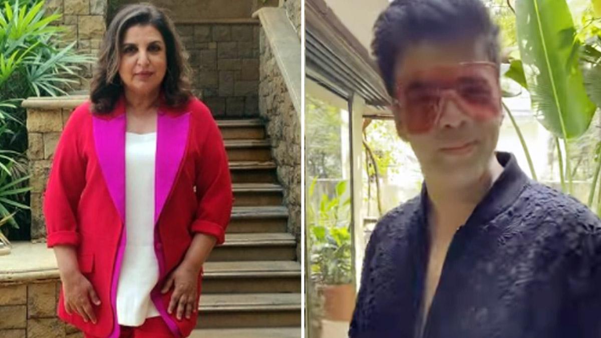 Farah Khan ने उड़ाया करण जौहर की सी-थ्रू जैकेट का मजाक, बोलीं- बकवास नहीं सुन सकती, वीडियो