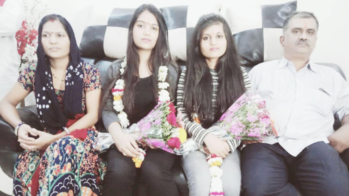 आपरेशन गंगा के तहत मिली तिवारी और मुस्कान तिवारी भोपाल पहुंची