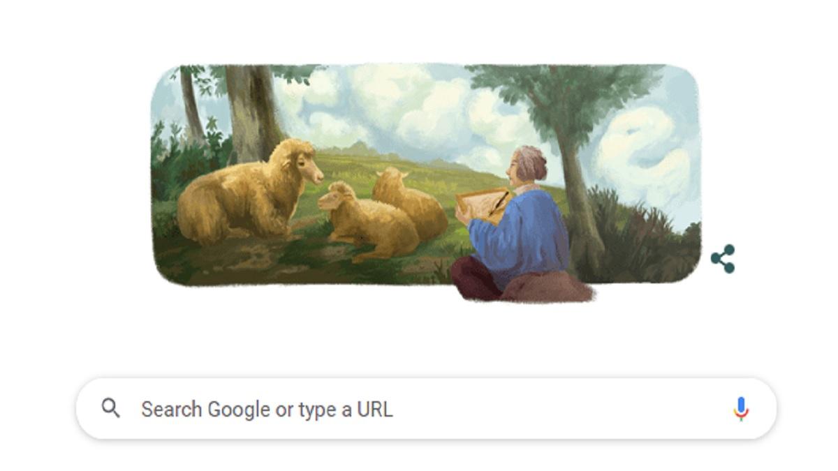 Rosa Bonheur Google Doodle Today: