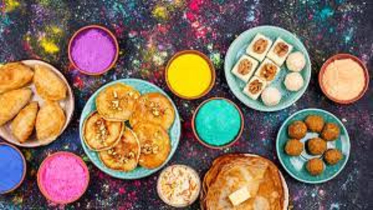 Holi Special Dishes Food
