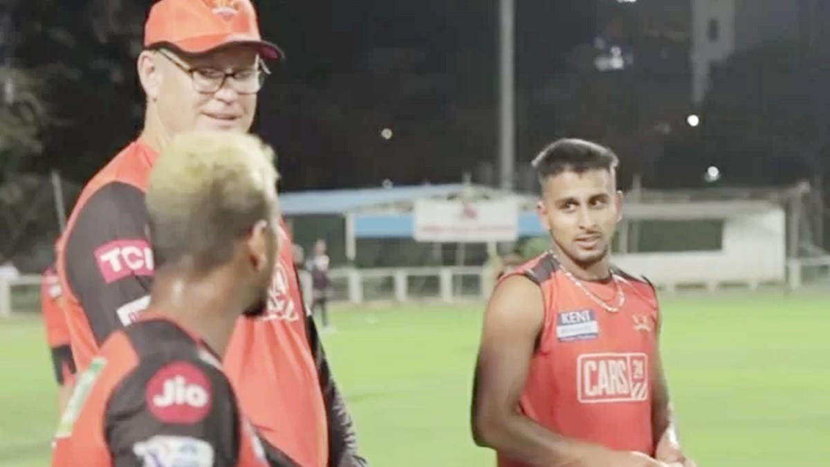 Nicholas Pooran & Umran Malik (Twitter)