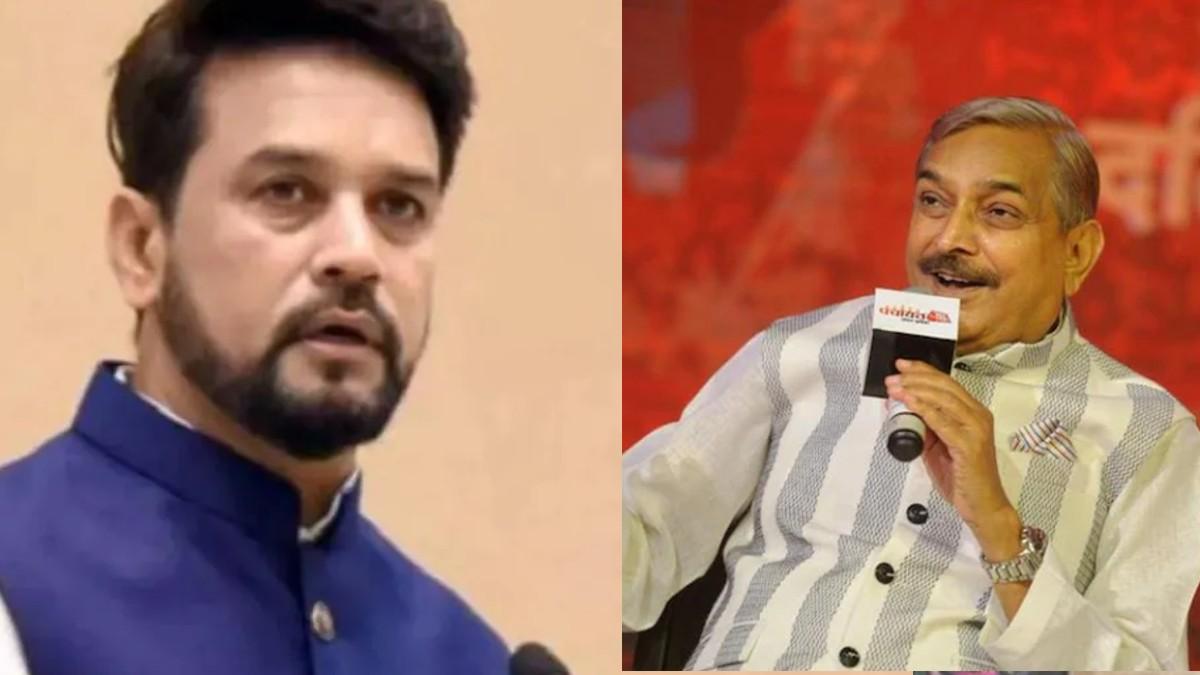 प्रमोद तिवारी ने अनुराग ठाकुर पर किया पलटवार. 