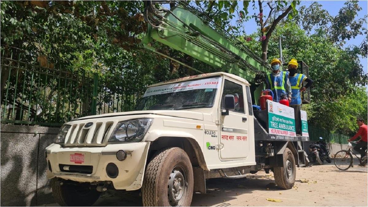 दिल्ली में बीमार पेड़ों का इलाज करेगी ट्री एंबुलेंस, जानें क्या है खासियत