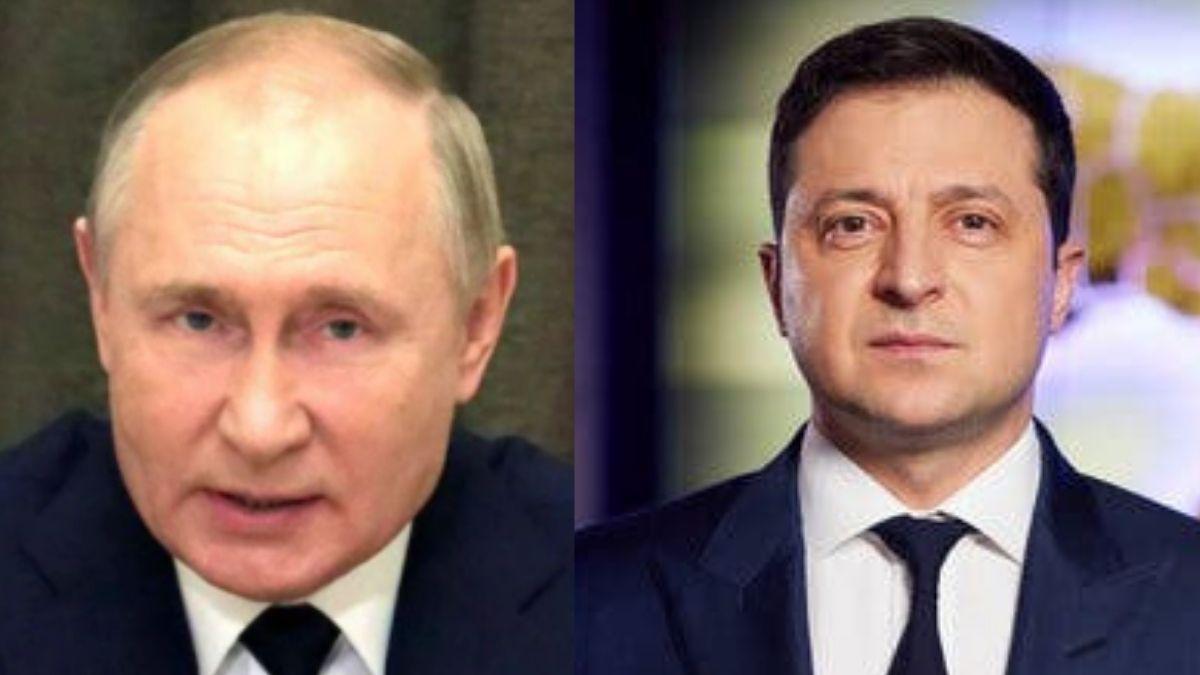 पुतिन और जेलेंस्की (फाइल फोटो)