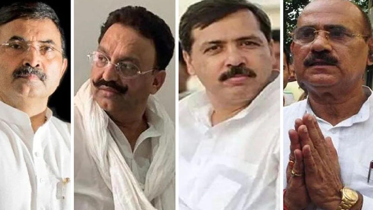 बृजेश सिंह, मुख्तार अंसारी, धनंजय सिंह, विजय मिश्रा