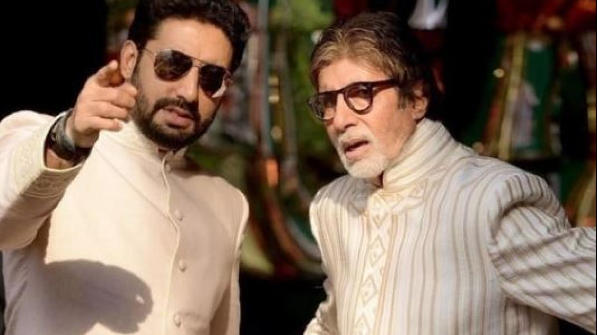 अमिताभ बच्चन संग अभिषेक बच्चन