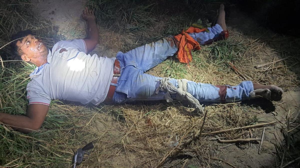 एनकाउंटर के बाद गिरफ्तार आरोपी